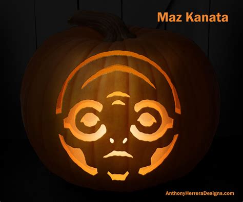 Star Wars Pumpkin Carving Templates — Anthony Herrera Designs