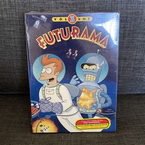 Futurama Volume Three Rd Third Dvd Disc Set Groening