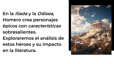 LA ILIADA Y LA ODISEA LITERATURA UNIVERSAL PPT Descarga Gratuita