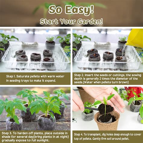 Snapklik Legigo Pcs Mm Seed Starter Peat Pellets Pods For