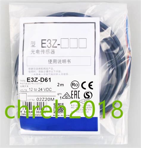 1pcs New In Box Omron Photoelectric Sensor E3z D61 Ebay