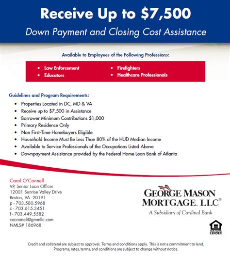 Down Payment And Closing Cost Assistance