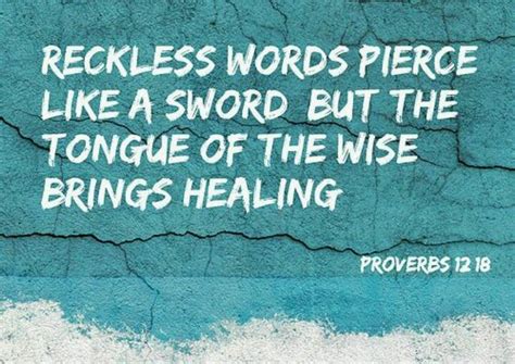 Proverbs 1218 Proverbs Pinterest