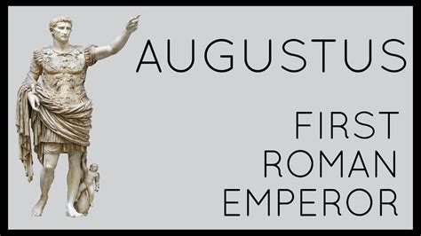 Augustus First Roman Emperor Youtube