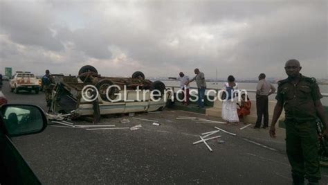 Terrible Accident On 3rd Mainland Bridge Crime Nigeria