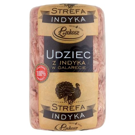 Łukosz Strefa indyka Udziec z indyka w galarecie promocje i gdzie