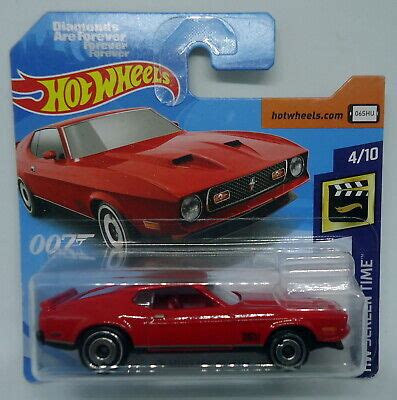 71 Mustang Mach 1 Diamonds Are Forever 007 Bond 1971 Hot Wheels