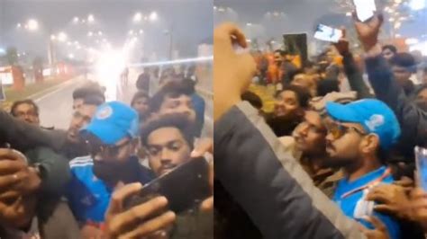 Virat Kohli Lookalike Gets Mobbed In Ayodhya Netizens React Video