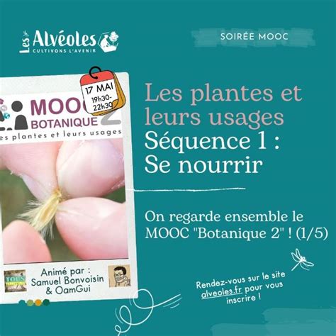 On Regarde Ensemble La S Quence Se Nourrir Du Mooc Botanique