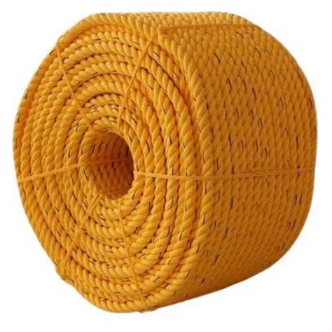 Yellow Polypropylene Ropes For Rappelling Thickness 22mm At Rs 145