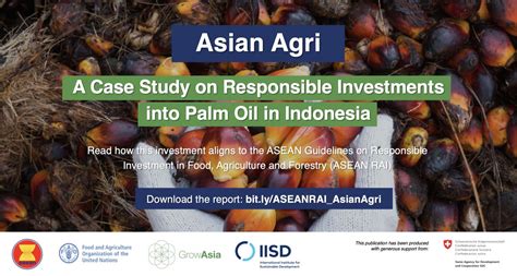 Asian Agri A Case Study On Responsible Investment Into Palm Oil In