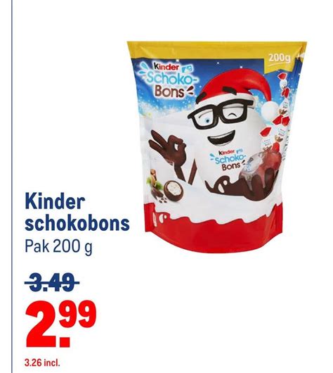 Kinder Schokobons Aanbieding Bij Makro