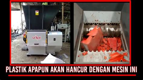 Mesin Shredder Penghancur Plastik Youtube