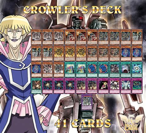 Yugioh GX Complete Professor Crowler Deck Gear Dragon Ancie HOT