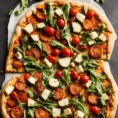 Vegan Roasted Veggie Pizza Recipe