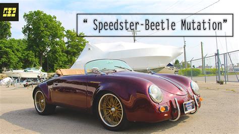 Speedster Beetle Mutation 1955 Speedster 356 Replica With VW Beetle