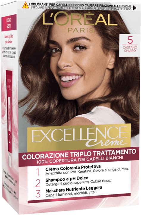 L ORÉAL PARiS Excellence Castano Chiaro 5 1 pz Acquista online a