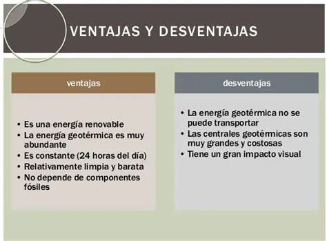 Ventajas Y Desventajas De La Energia Geotermica Proscont Hot Sex Picture