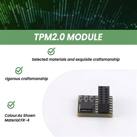 TPM Sicherheitsmodul TPM2 0 für TPM SPI Parallel Trusted Platform