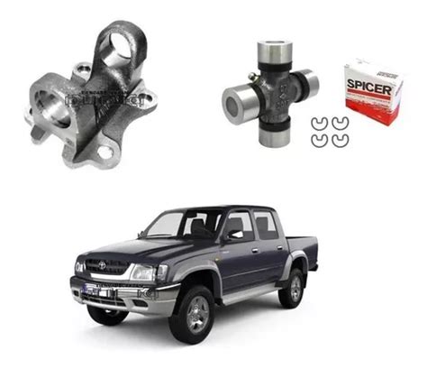 Plato Porta Cruceta Cruceta Cardan Trasero Hilux 98 04 Envío gratis