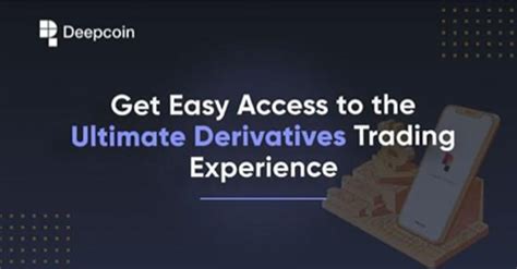 Deepcoin The Launch Of Revolutionary Derivatives Coin Cript