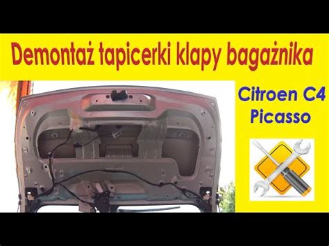 Demonta Tapicerki Klapy Baga Nika C Picasso Youtube