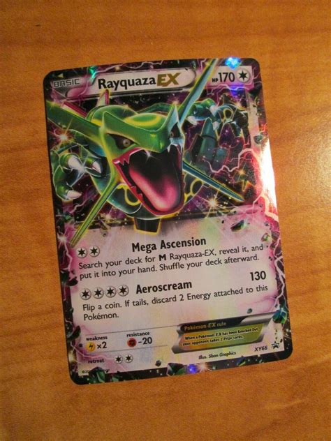 Mavin Nm Pokemon Rayquaza Ex Card Black Star Promo Set Xy Ultra