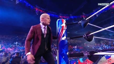 Entrada De Cody Rhodes Tribute To The Troops Wwe Smackdown De