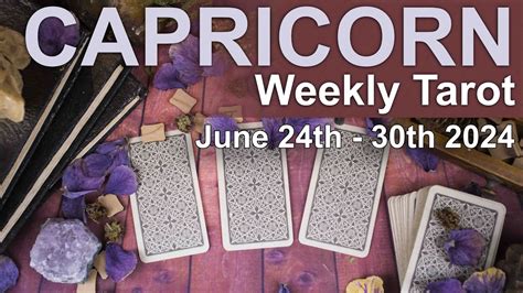 CAPRICORN WEEKLY TAROT READING A HEART FELT GESTURE A CONFLICT IS