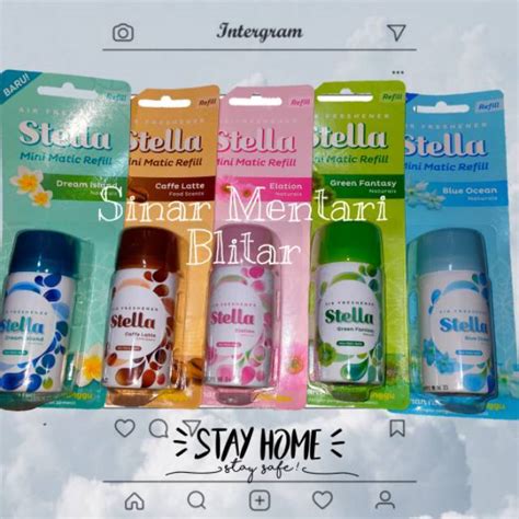 Jual Stella Mini Matic Refill 40ml Shopee Indonesia