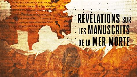 Révélations sur les manuscrits de la mer Morte en replay Science