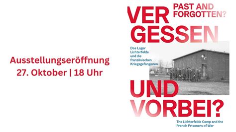 Ausstellungser Ffnung Vergessen Und Vorbei Youtube