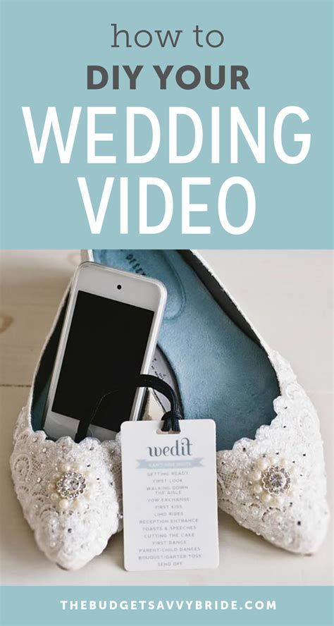 How To Diy Your Wedding Video Diy Your Wedding Diy Wedding Videography Diy Wedding Video