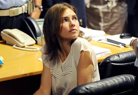 Amanda Knox In Court Zimbio