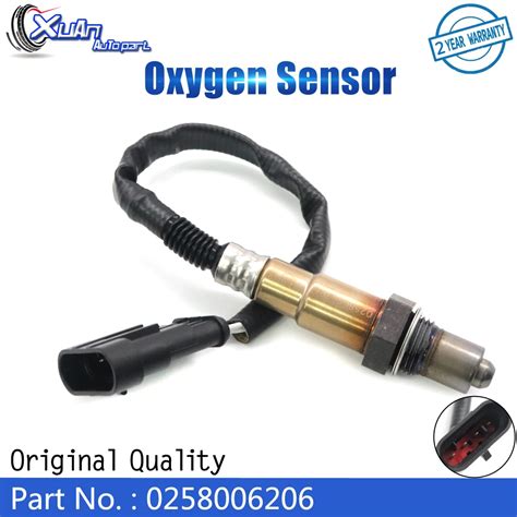 Xuan Lambda Oxygen O2 Sensor Probe Air Fuel Ratio Sensor 0258006206 For