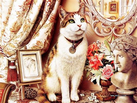 Vintage Cats Wallpapers 4k Hd Vintage Cats Backgrounds On Wallpaperbat