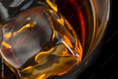 Whiskey on The Rock Stock Photo | Adobe Stock