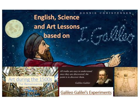 Galileo Galilei - Science, Art, English | Teaching Resources