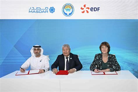 Masdar And EDF To Develop Up To 3 6GW Of Hydropower And Renewable