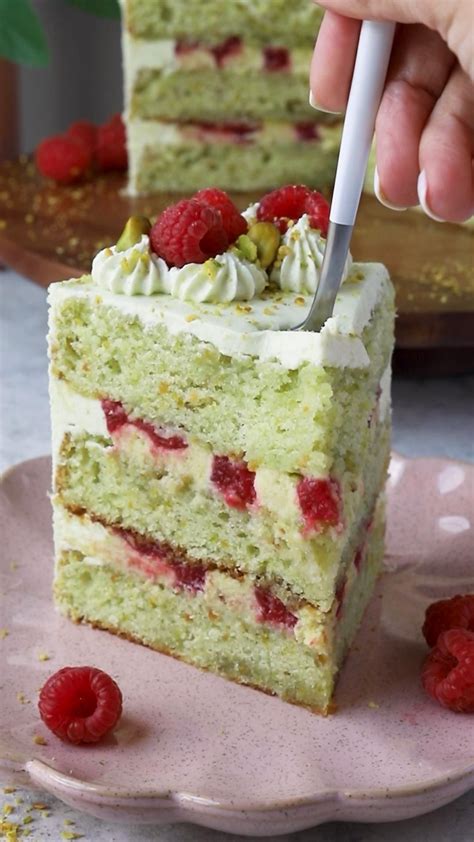 This Pistachio Dacquoise Cake Is Every Pistachio Lovers Dream Dessert