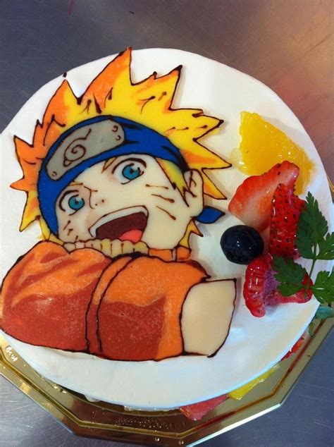 Naruto Anime Cake Yummy Cakes Amazing Cakes