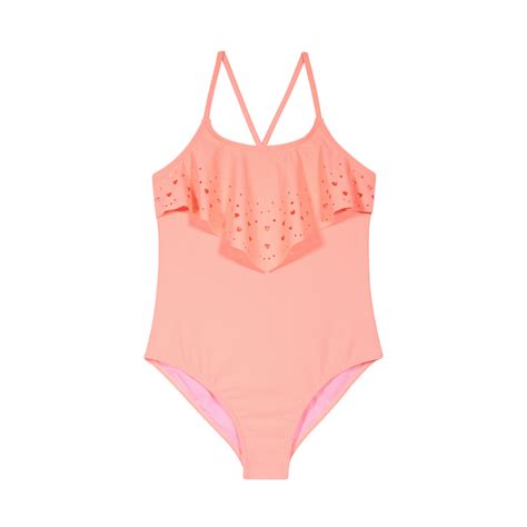 Ripley TRAJE DE BAÑO TEENS NIÑA ENTERO UV30 H2O WEAR CORAL