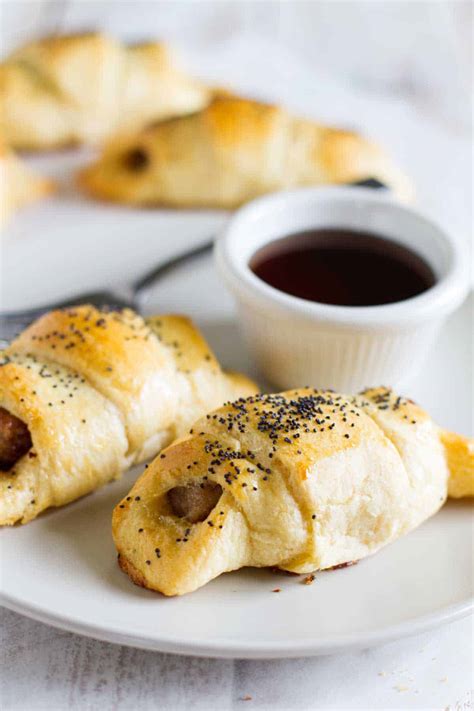 Breakfast Pigs In A Blanket With Sausage Taste And Tell