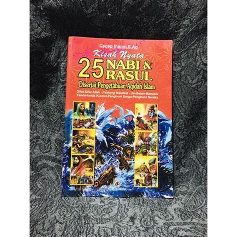 Jual Buku Cerita Kisah Nyata 25 Nabi Dan Rasul Shopee Indonesia