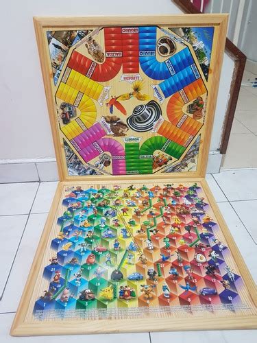 Juego De Mesa Parques Magnético De 6 Y 4 Puestos 50cm2 Mercado Libre