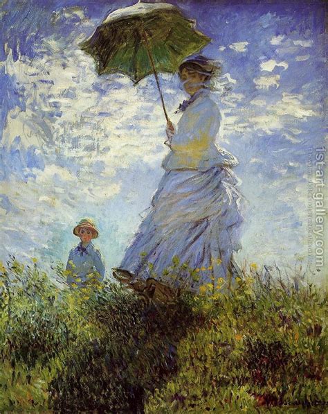 Famous Painting Woman With Umbrella At Explore