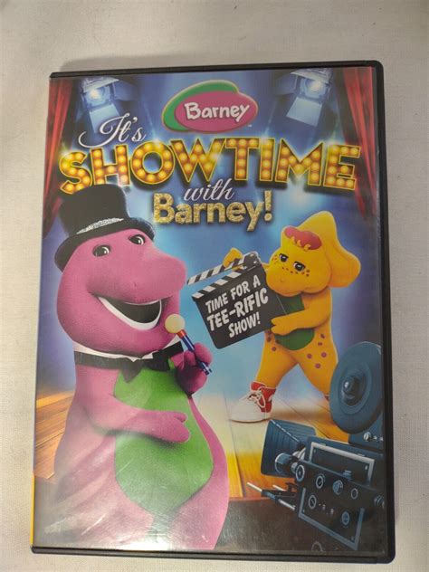 Barney Its Showtime With Barney Dvd 25192294433 Ebay