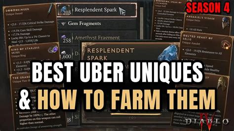 How To Quickly Craft An Uber Unique Of Your Choice In Diablo Season