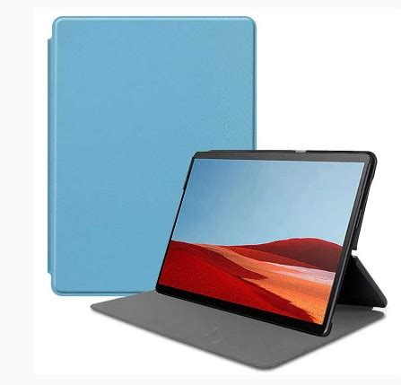 Чохол Microsoft Surface Pro X 13 2021 Moko ultraslim sky blue фото