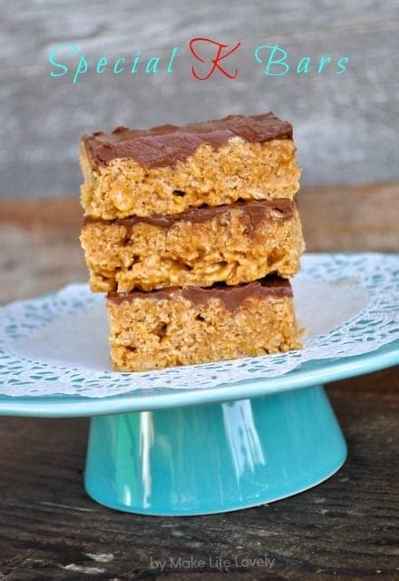 Special K Bars Recipe Make Life Lovely